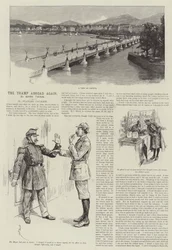 Der Landstreicher wieder unterwegs, von Mark Twain